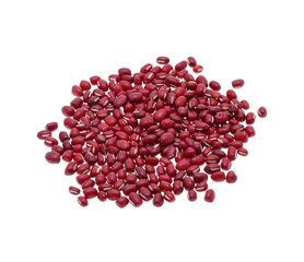 red beans isolated on white background