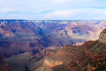 Landscape from Grand Canyon south rim, USA