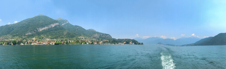 Fototapeta na wymiar Lake Como panorama