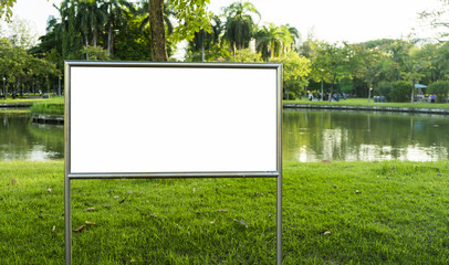 Billboard or copy space background on the city