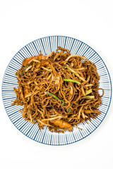 fried noodle asian food on the table