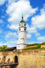 Obraz premium Beautiful view of the fortress Kalemegdan in Belgrade, Serbia, on a sunny day