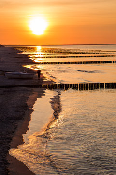 Sonnenuntergang Koserow 3