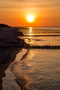 Sonnenuntergang Koserow 2