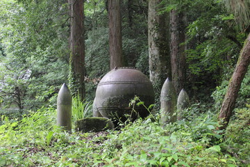 劔神社(鯖江市)の奉納機雷
