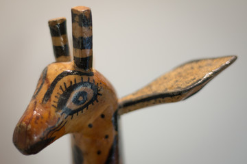 weird giraffe sculpture