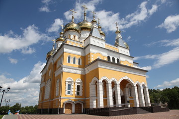 The Church of Cyril and Methodius in Saransk. Mordovia republic. Russia