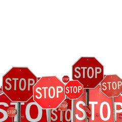 Stop Sign Collage