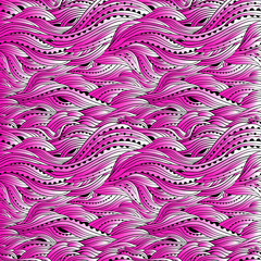 Colorful pink wavy pattern, abstract waves background, color gradient wallpaper, EPS 10