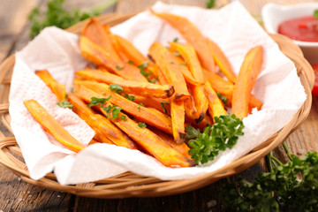 fried sweet potato