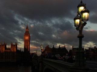 Fototapeta na wymiar Big Ben in the Morning