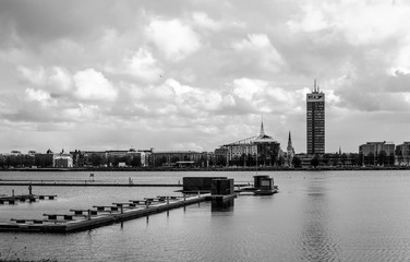 Fototapeta premium Skyline Riga