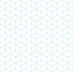 sacred geometry grid graphic deco hexagon pattern