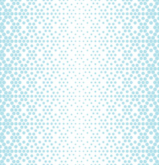 hexagon halftone gradient geometric deco pattern background