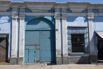 Maison coloniale à Arequipa au Pérou