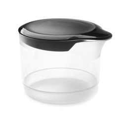 Plastic creamer isolated