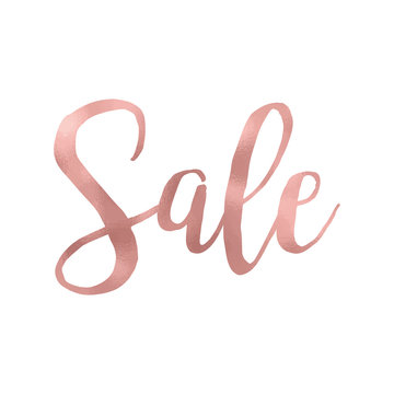 Shining Rose Gold Foil Sale