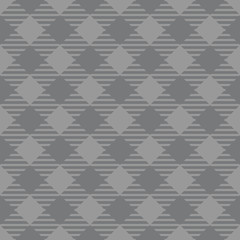 Seamless gray basic plaid checked fashion pattern vector