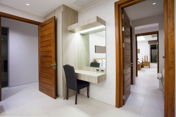 Fototapeta premium hallway house interior design and exterior