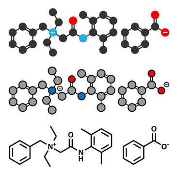 Denatonium benzoate bittering agent.