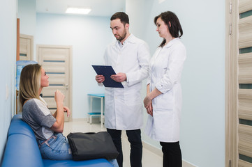 Fototapeta premium Contact with patient is very important for create positive thinking