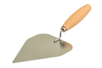 masonry trowel, 3D rendering