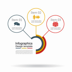 Infographic design template with place for your data. Vector illustration.