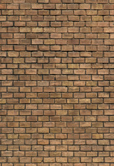 Brown textured brick background
