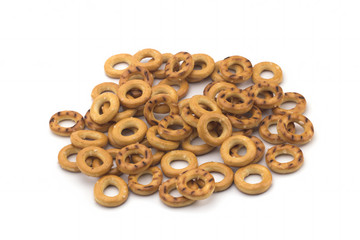 bagels isolated on a white background