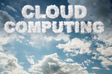 Cloud computing storage in IT concept