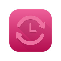Matte Long Shadow App-Icon