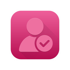 Matte Long Shadow App-Icon