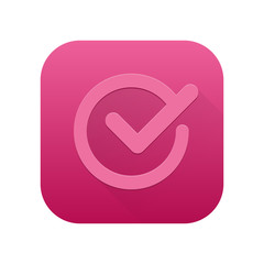 Matte Long Shadow App-Icon