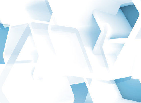 Abstract blue white technology background
