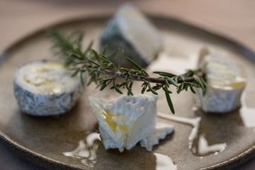 Soft Cheese With Rosemary