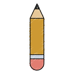 pencil school isolated icon vector illustration design