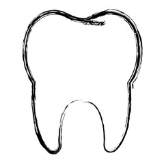 clean tooth isolated icon vector illustration design