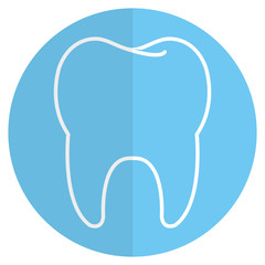 clean tooth isolated icon vector illustration design