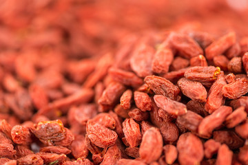 Portion of Goji Berries