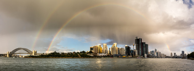 Rainbows over Sydney