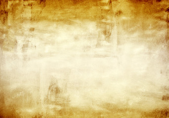 Gold metal grunge wall texture