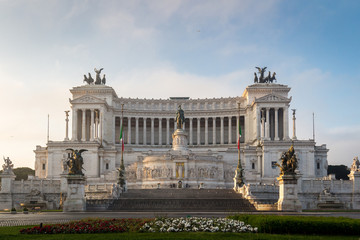 Altar of the Fatherland, Altare della Patria, also known as the National Monument to Victor Emmanuel II, Rome Italy