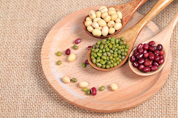 collection of legumes