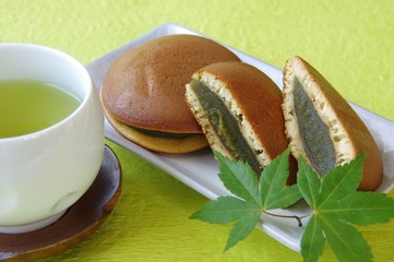 どら焼き（抹茶餡）