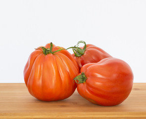 Three large tomatoes