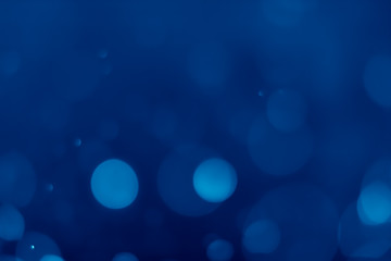 bokeh background blue