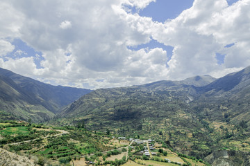 Fototapeta na wymiar Perú Andes cielo