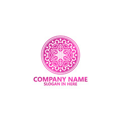 Beautiful Ornament Logo Template Design