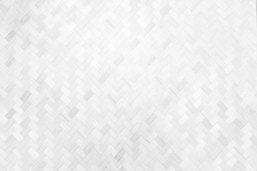 White Bamboo Mat Background.