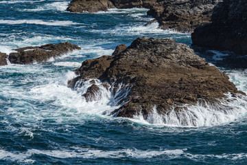 Rochers de bord de mer à Belle-Ile en France